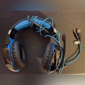 3.5mm Gaming Headset MIC Headphones Surround for PS4, Xbox One X, Xbox 360 & PC